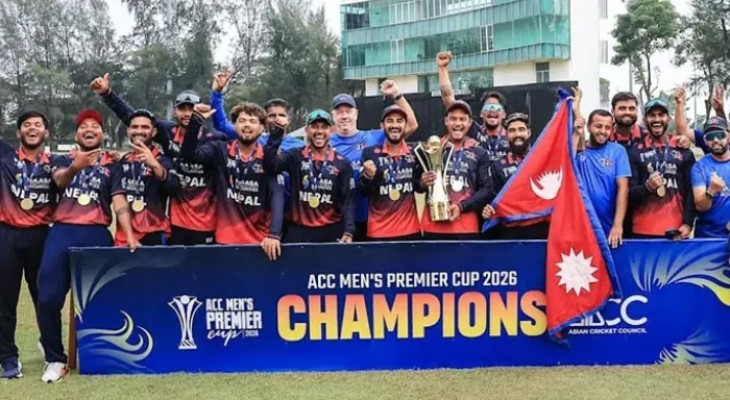 এসিসি শিরোপা জিতে এশিয়া কাপের টিকিট পেল নেপাল